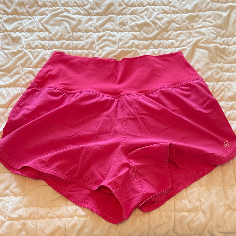 Gilly Hicks Bright Pink Athletic Shorts